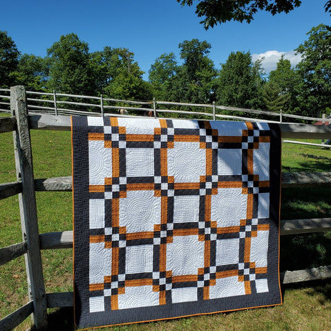 Modern Square Dance Piecing Pattern