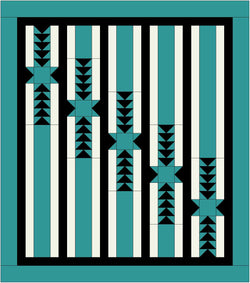 Night Flight AIO Piecing Pattern