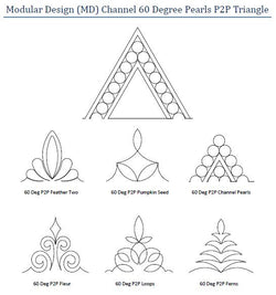 MD Channel 60 Degree Triangle Set