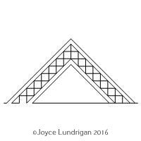 MD Channel Crosshatch Triangle Base