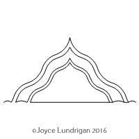 MD Curvy Channel Base Triangle