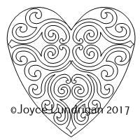 Scrollwork Heart